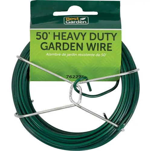 50 Ft. Heavy-Duty Garden Wire Green 50 Ft. Heavy-Duty Garden Wire Green
