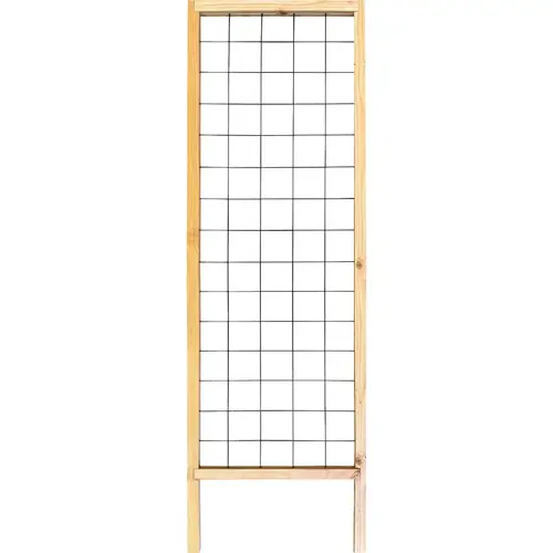 72 In. H. Wood Framed Garden Wire Trellis 72 In. H. Wood Framed Garden Wire Trellis