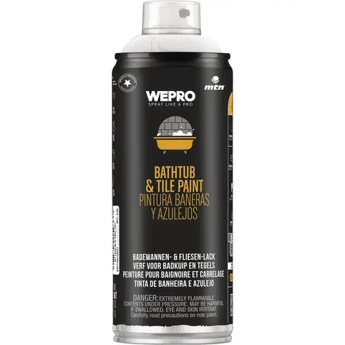 WEPRO 400ml Bathtub & Tile Spray Paint White WEPRO 400ml Bathtub & Tile Spray Paint White