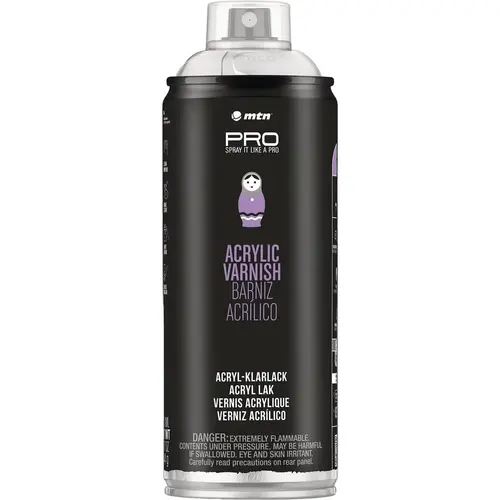 WEPRO 400ml Satin Acrylic Varnish Spray Paint Clear WEPRO 400ml Satin Acrylic Varnish Spray Paint Clear