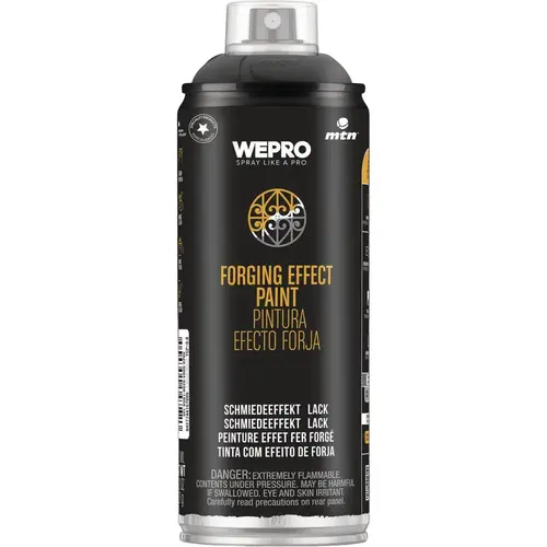 WEPRO 400ml Forged Effect Black Spray Paint WEPRO 400ml Forged Effect Black Spray Paint