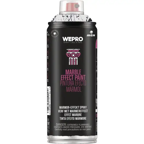 WEPRO 400ml Black Marble Effect Spray Paint WEPRO 400ml Black Marble Effect Spray Paint