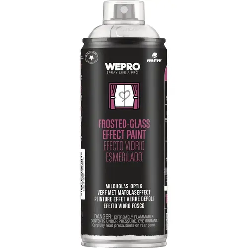 WEPRO 400ml Frosted Glass Effect Spray Paint WEPRO 400ml Frosted Glass Effect Spray Paint