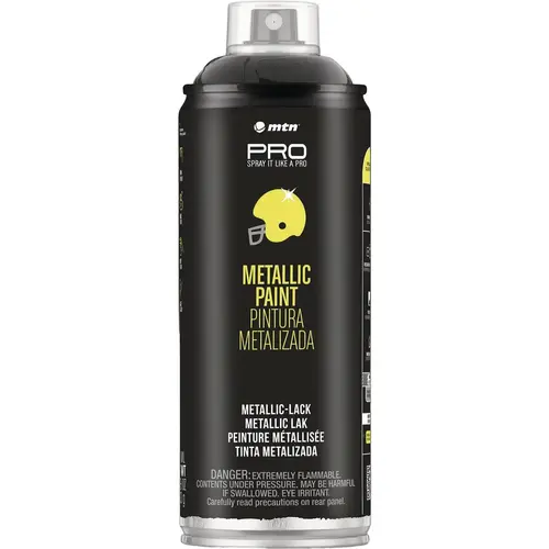 WEPRO 400ml Black Metallic Spray Paint WEPRO 400ml Black Metallic Spray Paint