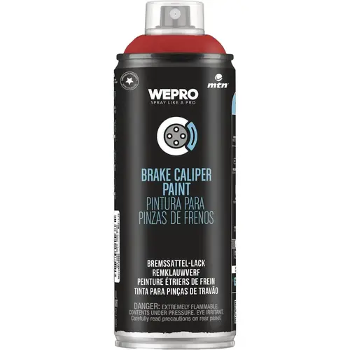 WEPRO 400ml Red Brake Caliper Spray Paint WEPRO 400ml Red Brake Caliper Spray Paint