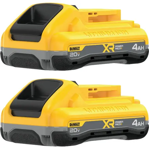 20V MAX XR POWERPACK 4.0 Ah Battery Pack (2-Pack) 20V MAX XR POWERPACK 4.0 Ah Battery Pack (2-Pack)