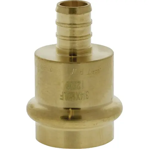 3/4 In. Press x 1/2 F1807 LF BR PEX Transition Fitting 3/4 In. Press x 1/2 F1807 LF BR PEX Transition Fitting
