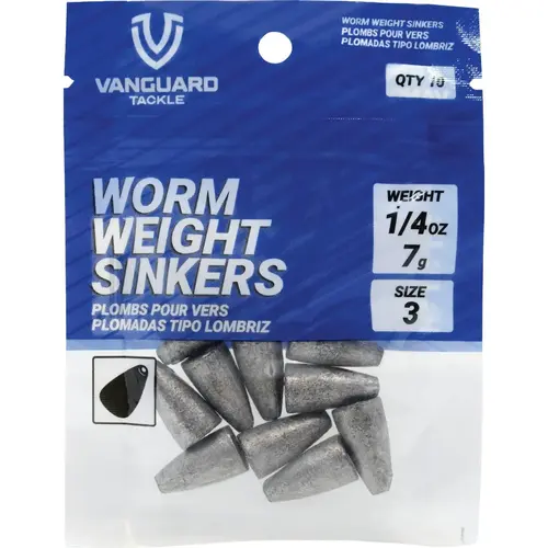 1/8 Oz. Worm Weights (14-Pack) 1/8 Oz. Worm Weights (14-Pack)