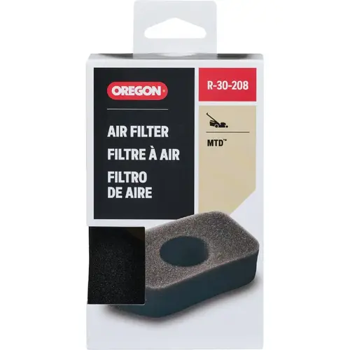 R-30-208 Foam Engine Air Filter for Walk Behind Mowers R-30-208 Foam Engine Air Filter for Walk Behind Mowers