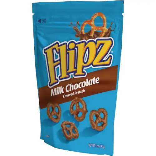 Flipz 5 Oz. Milk Chocolate Covered Pretzels Flipz 5 Oz. Milk Chocolate Covered Pretzels