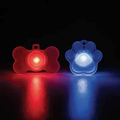 Pup Color Morphing 3V LED Collar Charm (2-Pack) Pup Color Morphing 3V LED Collar Charm (2-Pack)