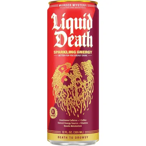 12 Oz. Murder Mystery Sparkling Energy Drink 12 Oz. Murder Mystery Sparkling Energy Drink