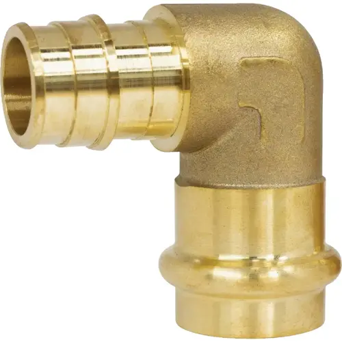 1 In. Press x F1960 LF BR PEX 90 Transition Elbow 1 In. Press x F1960 LF BR PEX 90 Transition Elbow