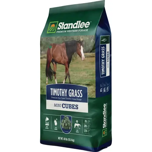 Timothy Mini Cubes - 40 lb Bag Timothy Mini Cubes - 40 lb Bag