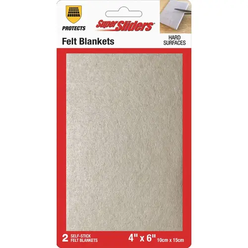 4 In. x 6 In. Beige Blanket (2-Piece) 4 In. x 6 In. Beige Blanket (2-Piece)