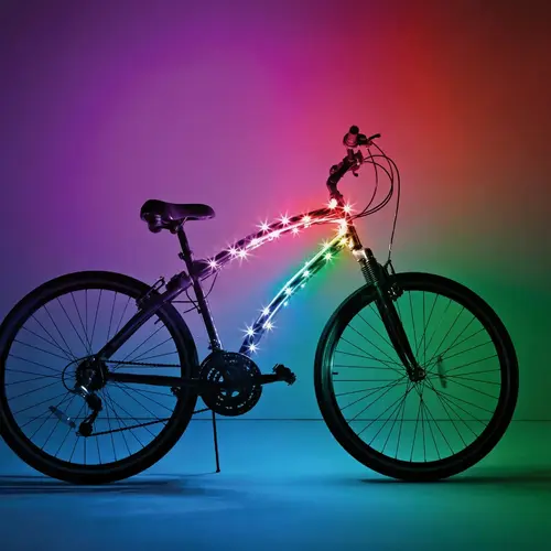 Cosmic Color Select LED Bike Frame Light String Cosmic Color Select LED Bike Frame Light String
