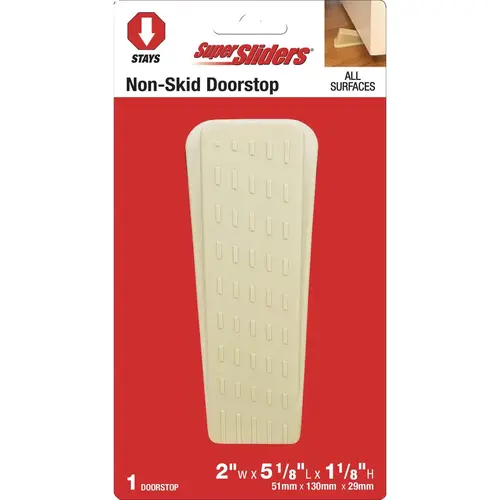 Heavy Duty Almond Doorstop Heavy Duty Almond Doorstop