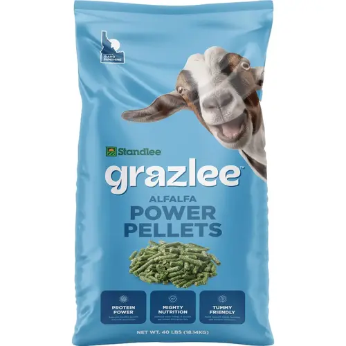 Grazlee Alfalfa Power Pellets - 40 lb Bag Grazlee Alfalfa Power Pellets - 40 lb Bag