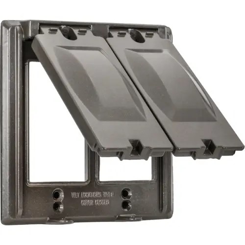 2-Gang 16-In-1 Vertical Bronze Cover 2-Gang 16-In-1 Vertical Bronze Cover