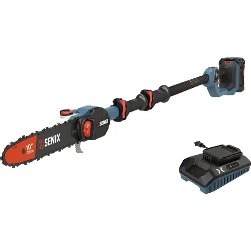 X6 60V Max 10 In. Brushless Cordless Pole Saw Kit with 3.0 Ah Battery & Charger X6 60V Max 10 In. Brushless Cordless Pole Saw Kit with 3.0 Ah Battery & Charger