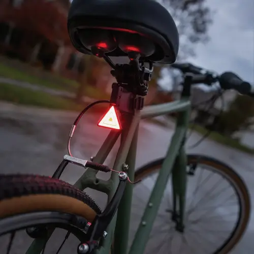 LED Triangle Taillight with Red and Yellow LEDs LED Triangle Taillight with Red and Yellow LEDs