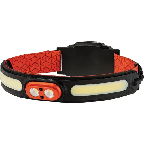 CurvBeam 600 Flex 600 Lm. LED Rechargeable Headlamp Black & Orange CurvBeam 600 Flex 600 Lm. LED Rechargeable Headlamp Black & Orange
