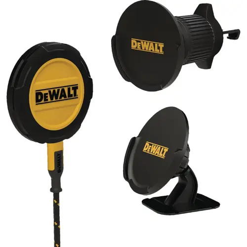 Magentic Vent/Dash Mount & Charger Black/Yellow Magentic Vent/Dash Mount & Charger Black/Yellow