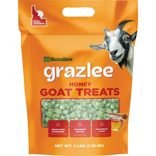 Grazlee Honey Goat Treats - 3 lb Bag Grazlee Honey Goat Treats - 3 lb Bag