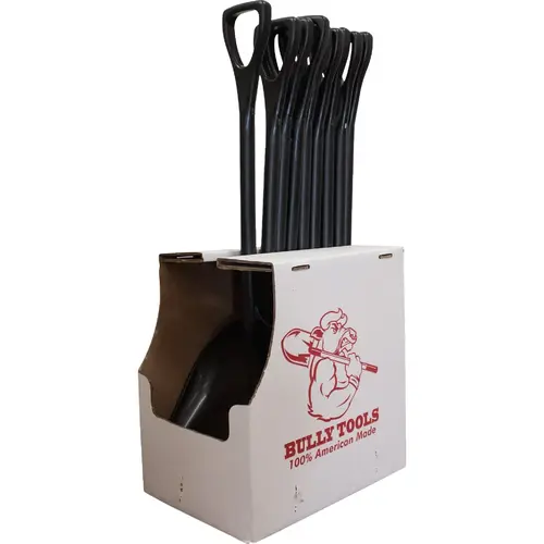 25 In. Poly D-Grip Handle Plastic Scoop Shovel Cardboard Display (9-Piece) 25 In. Poly D-Grip Handle Plastic Scoop Shovel Cardboard Display (9-Piece)