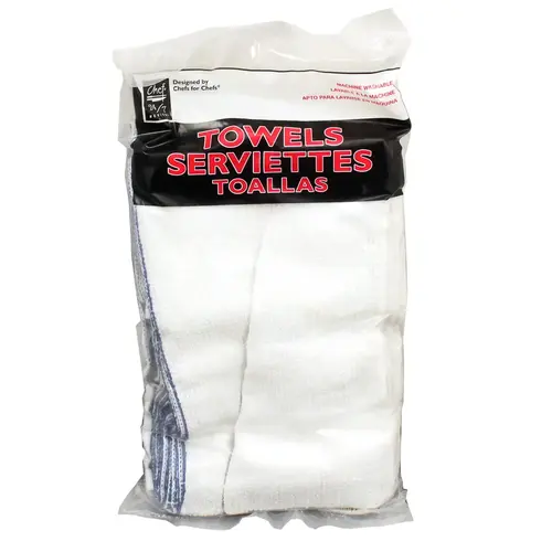 TOWEL BAR BLUE STRIPED 16X19