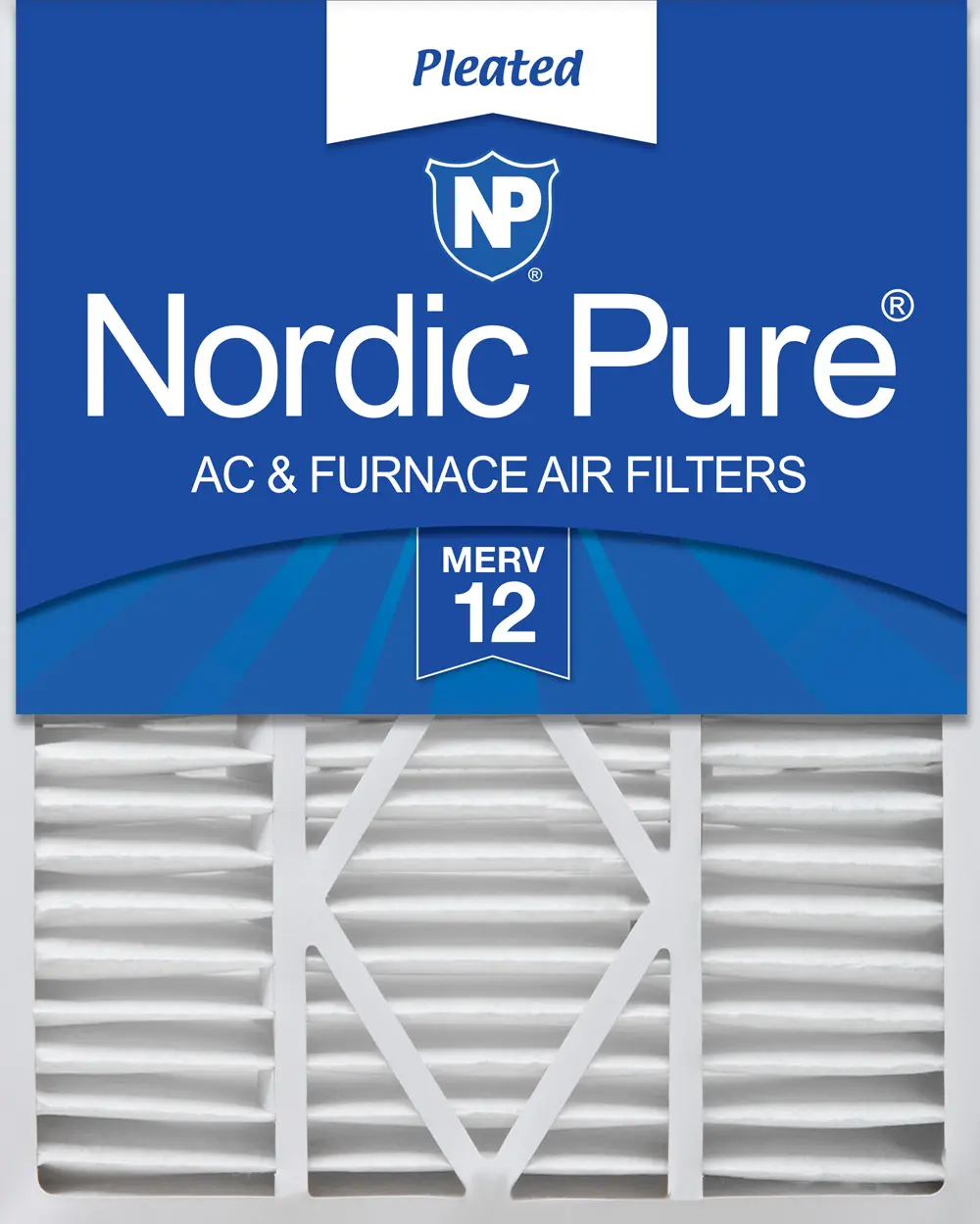 Nordic Pure 20x25x5 1/4 (5.25) Goodman/Carrier/Amana Replacement MERV 12 Air Filters 1 Pack 20x25x5_1/4GCAM12-1 Nordic Pure 20x25x5 1/4 (5.25) Goodman/Carrier/Amana Replacement MERV 12 Air Filters 1 Pack 20x25x5_1/4GCAM12-1