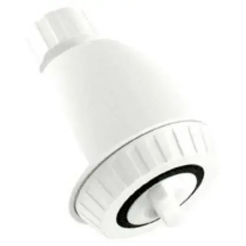 SHOWER HEAD ADJUSTABLE SPRAY WHITE SHOWER HEAD ADJUSTABLE SPRAY WHITE