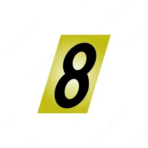 Metal-Stik Aluminum House Numbers & Letters Metal-Stik Aluminum House Numbers & Letters