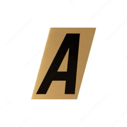 Metal-Stik Aluminum House Numbers & Letters Metal-Stik Aluminum House Numbers & Letters