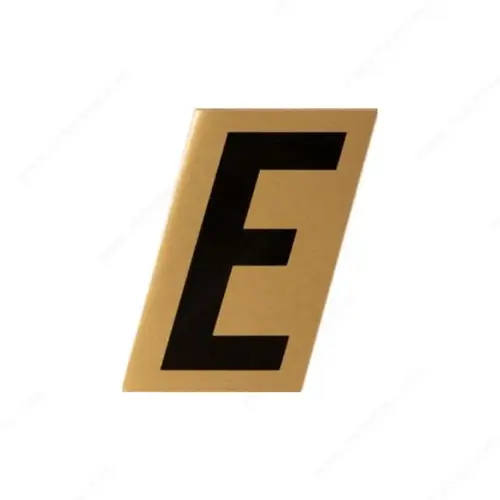 Metal-Stik Aluminum House Numbers & Letters Metal-Stik Aluminum House Numbers & Letters