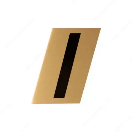 Metal-Stik Aluminum House Numbers & Letters Metal-Stik Aluminum House Numbers & Letters