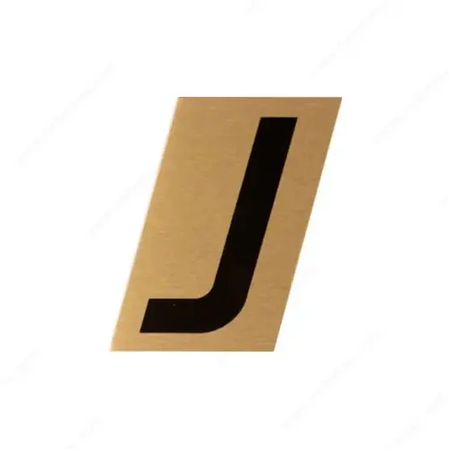 Metal-Stik Aluminum House Numbers & Letters Metal-Stik Aluminum House Numbers & Letters