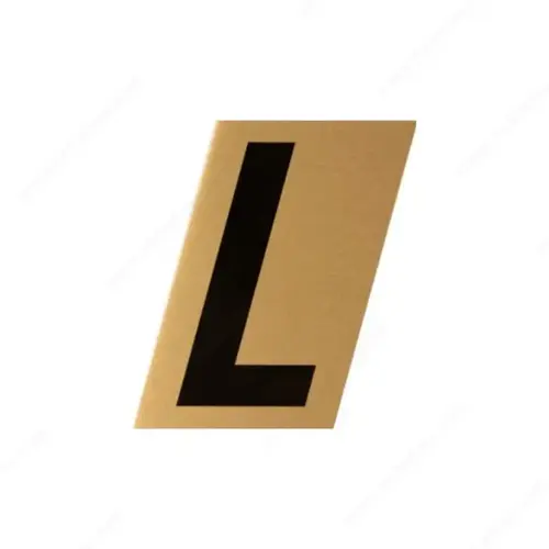 Metal-Stik Aluminum House Numbers & Letters Metal-Stik Aluminum House Numbers & Letters
