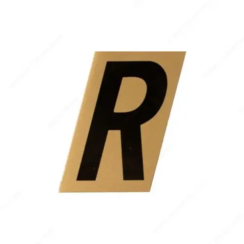 Metal-Stik Aluminum House Numbers & Letters Metal-Stik Aluminum House Numbers & Letters