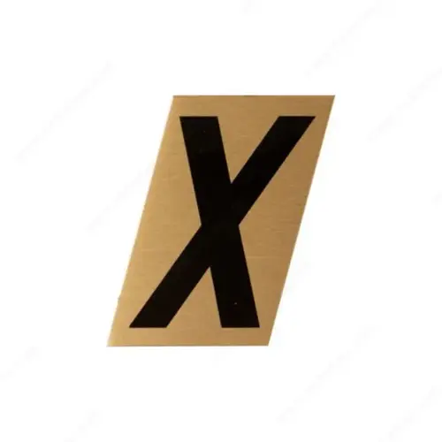 Metal-Stik Aluminum House Numbers & Letters Metal-Stik Aluminum House Numbers & Letters