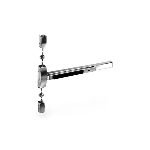 8700 Surface Vertical Rod Exit Device, Satin Stainless Steel 8700 Surface Vertical Rod Exit Device, Satin Stainless Steel