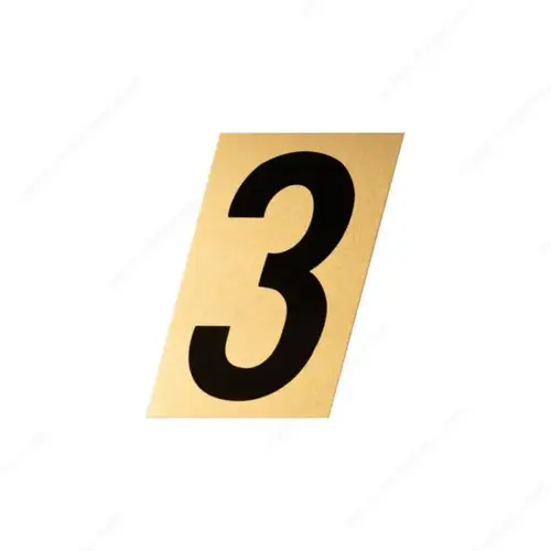 Metal-Stik Aluminum House Numbers & Letters Metal-Stik Aluminum House Numbers & Letters