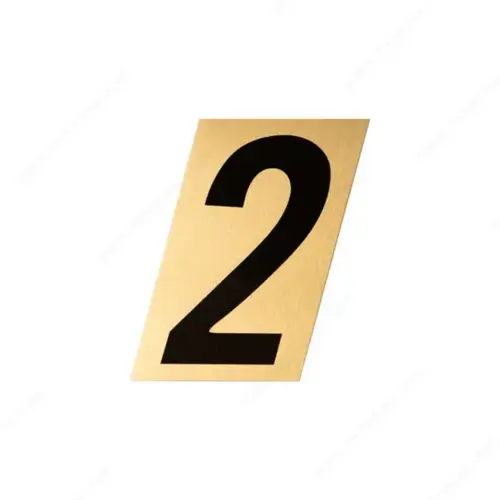 Metal-Stik Aluminum House Numbers & Letters Metal-Stik Aluminum House Numbers & Letters
