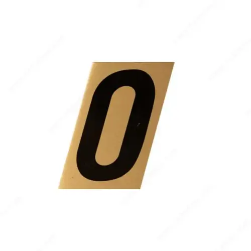 Metal-Stik Aluminum House Numbers & Letters Metal-Stik Aluminum House Numbers & Letters