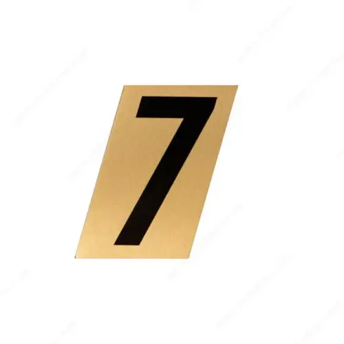 Metal-Stik Aluminum House Numbers & Letters Metal-Stik Aluminum House Numbers & Letters