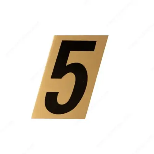 Metal-Stik Aluminum House Numbers & Letters Metal-Stik Aluminum House Numbers & Letters