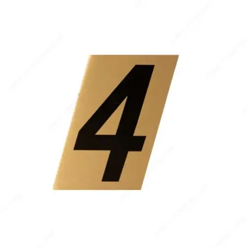 Metal-Stik Aluminum House Numbers & Letters Metal-Stik Aluminum House Numbers & Letters