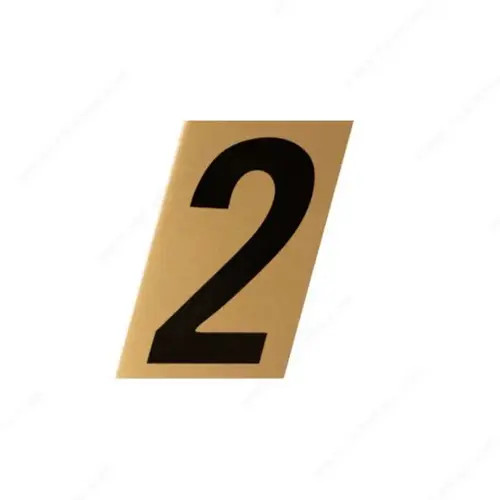 Metal-Stik Aluminum House Numbers & Letters Metal-Stik Aluminum House Numbers & Letters
