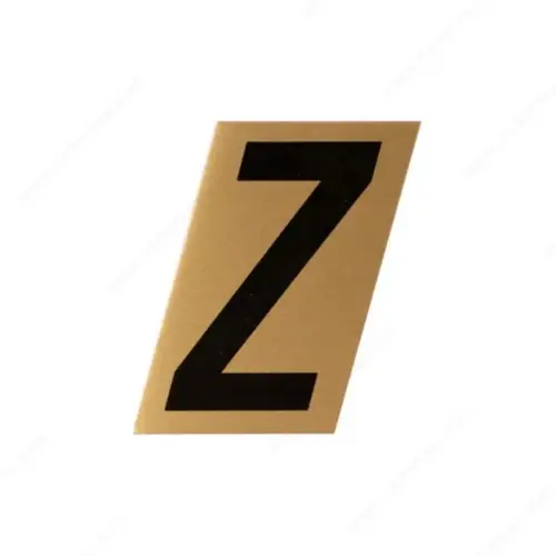 Metal-Stik Aluminum House Numbers & Letters Metal-Stik Aluminum House Numbers & Letters