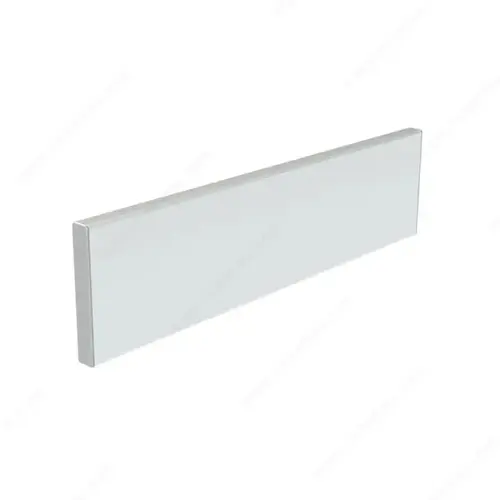 Aluminum Front for Manulift - 103 mm Height White Aluminum Front for Manulift - 103 mm Height White